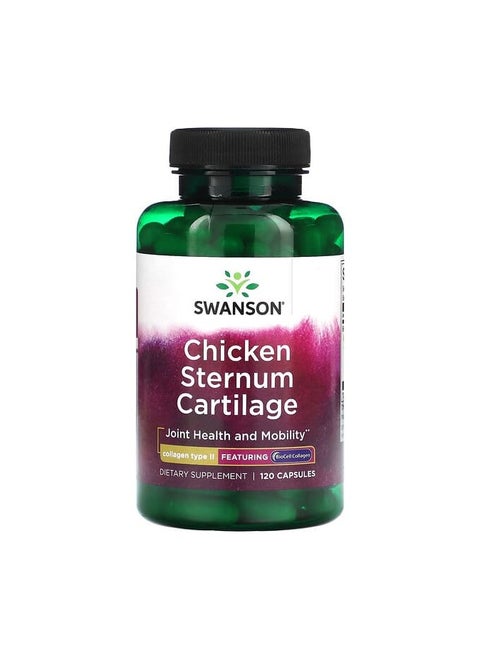 Chicken Sternum Cartilage, 120 Capsules