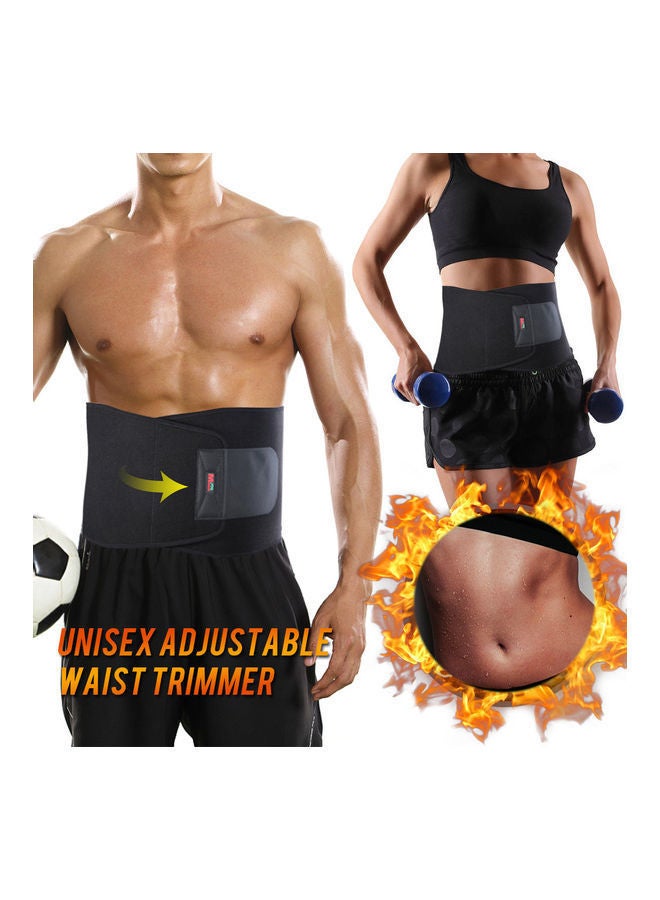 NIBEMINENT Waist Trimmer Belt Adjustable 30 x 2 18cm  - Image 1
