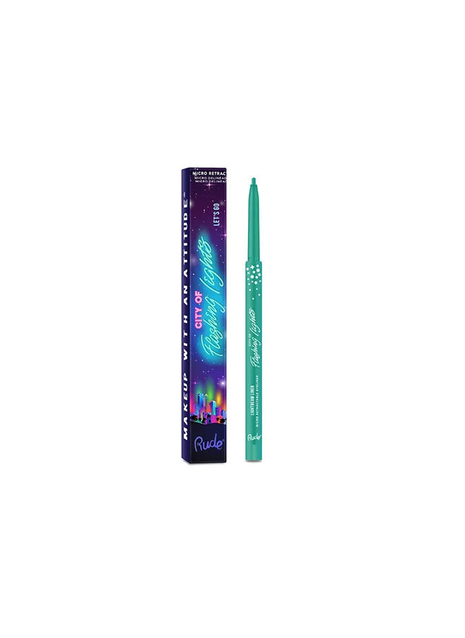 روود City Of Flashing Lights Micro Retractable Liner  Let's Go