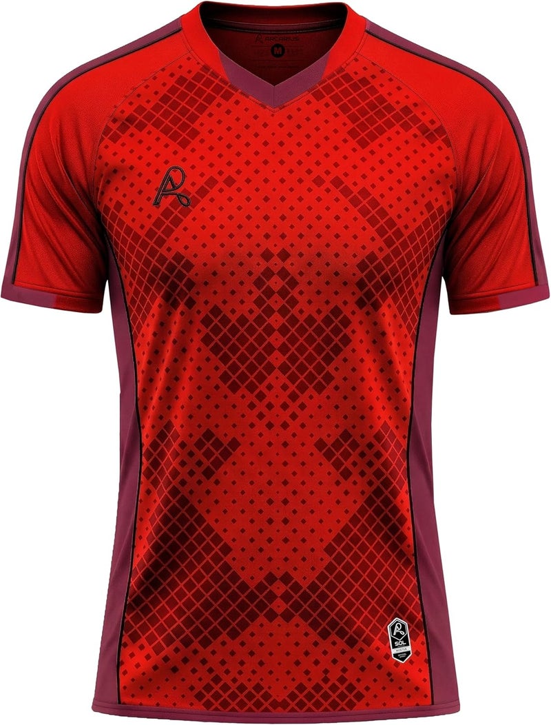 Arcarius Men's Invictus SOL Athletic Sports Jersey - Cooling, Breathable, Comfort - Image 1