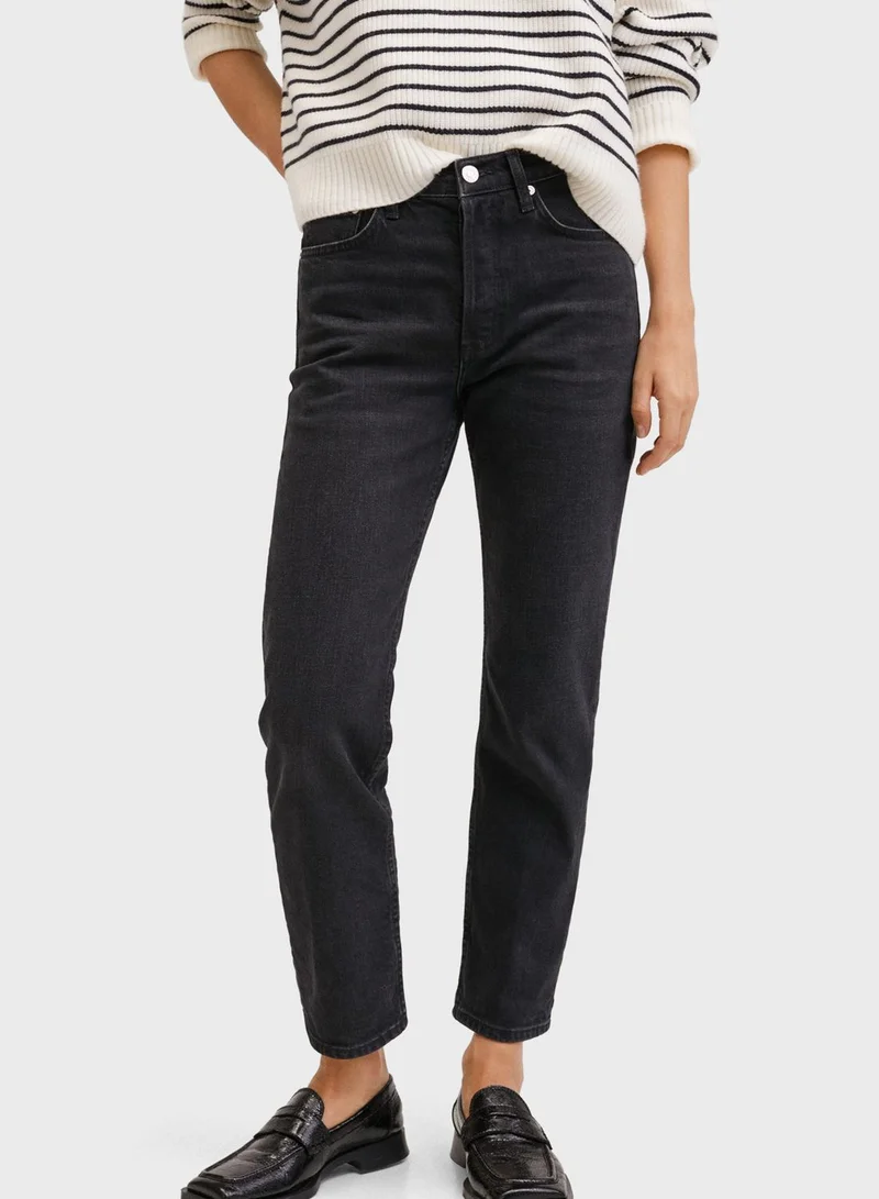 MANGO High Waist Skinny Jeans