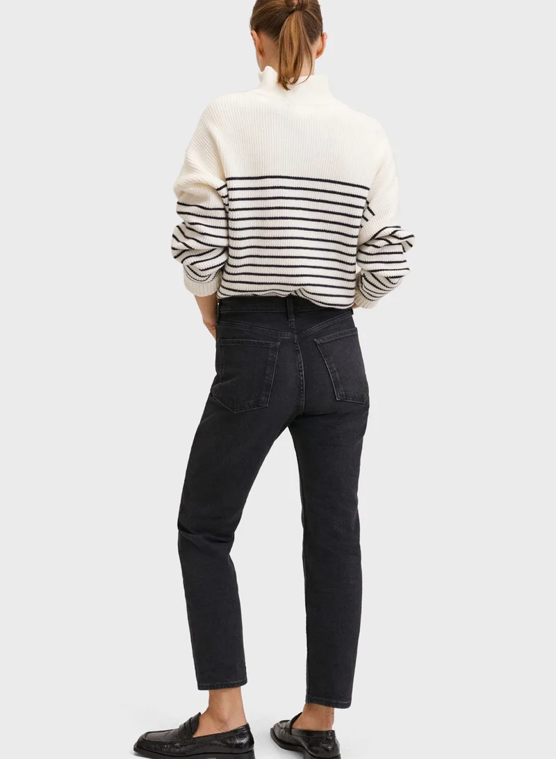 MANGO High Waist Skinny Jeans