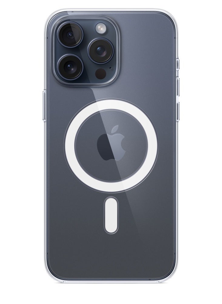 HEXABEX - Clear Case with Magsafe for iPhone 15 Pro Max 6.7inch Clear - Image 1