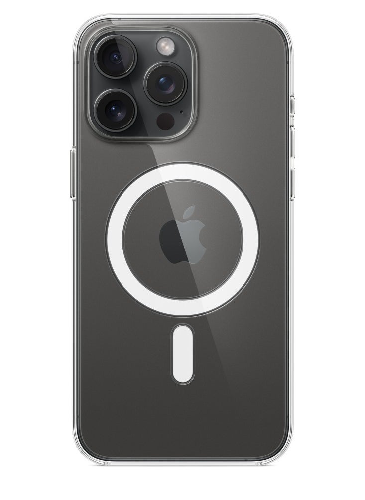 HEXABEX - Clear Case with Magsafe for iPhone 15 Pro Max 6.7inch Clear - Image 1