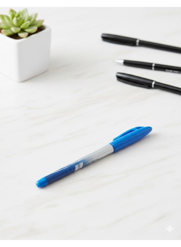 قلم كتابة ازرق – انسيابية فائقة لكتابة مريحة وواضحة - Image 2