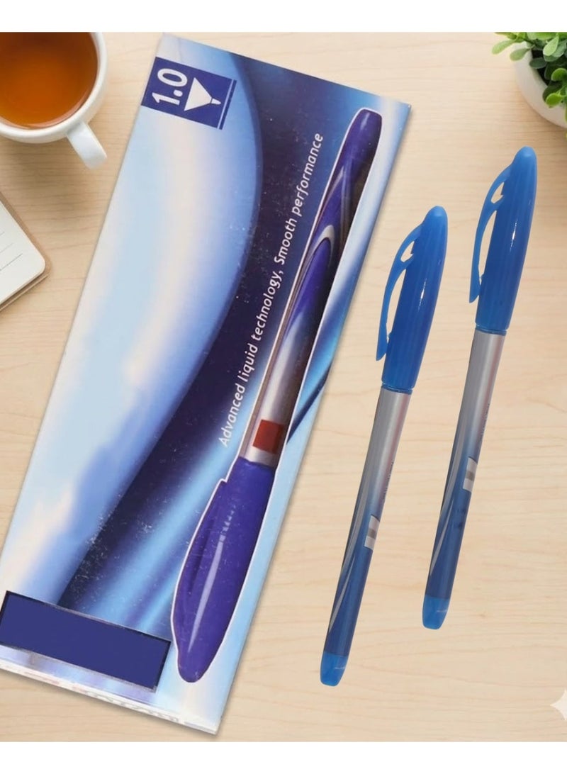 قلم كتابة ازرق – انسيابية فائقة لكتابة مريحة وواضحة - Image 5