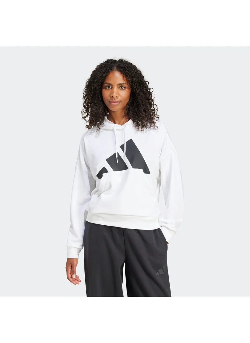 Adidas Essentials Big Logo French Terry Loose Hoodie