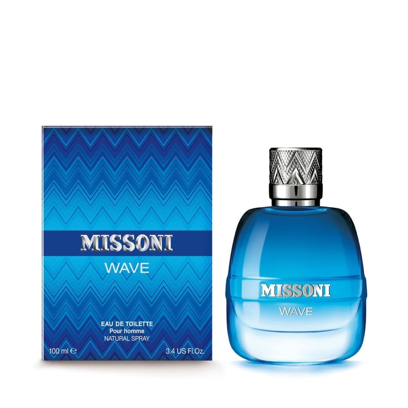 Missoni Missoni Wave Men EDT Spray, 3.4 Fl Oz (Pack of 1) - Image 2