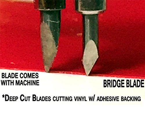 Bridge Cutters German Carbide Replacement Cutting Blade for Craft Cutting Machines Compatible with Bridge Air Expression 2 Explore Maker Refine Cutters 1 Standard Cut Blade - Image 3