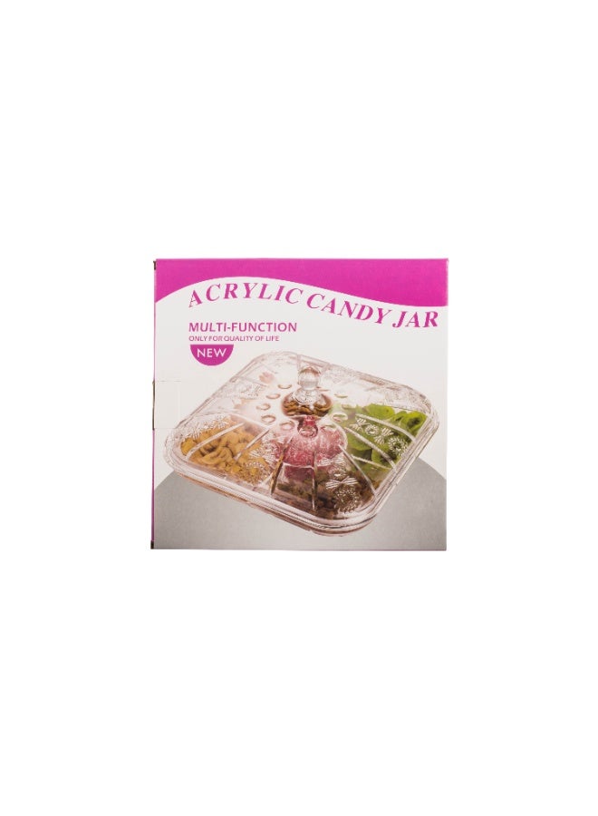 كازا روزا صحن تقديم أكليرك مع غطاء - Image 5