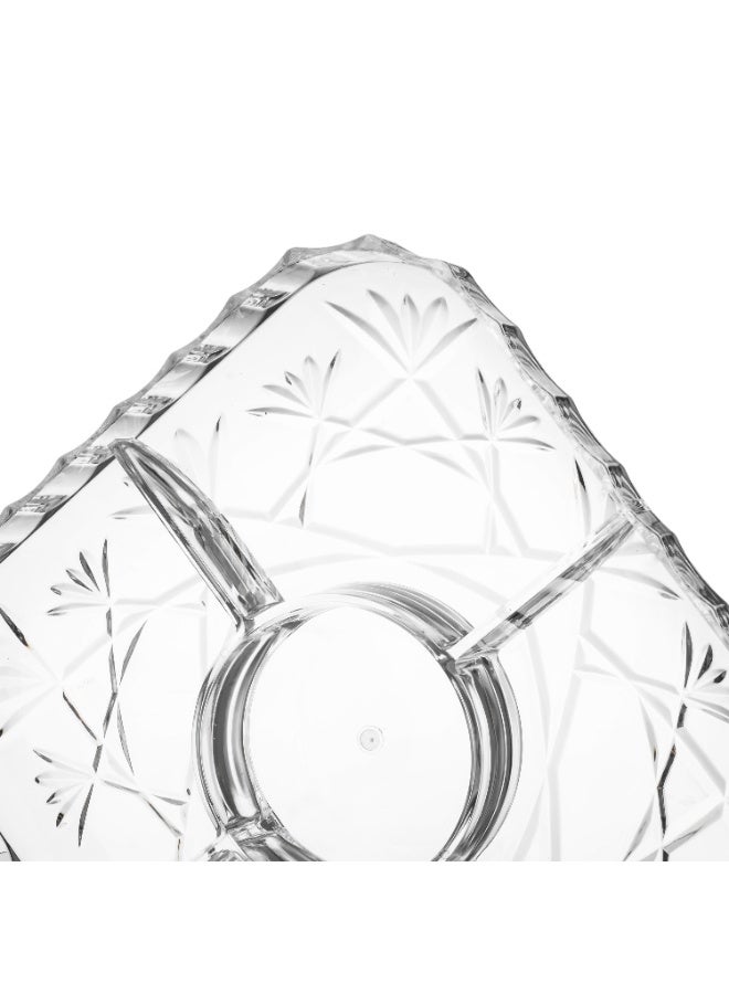 كازا روزا صحن تقديم أكليرك مع غطاء - Image 2