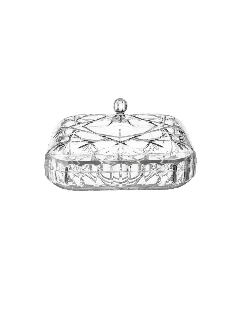 كازا روزا صحن تقديم أكليرك مع غطاء - Image 1