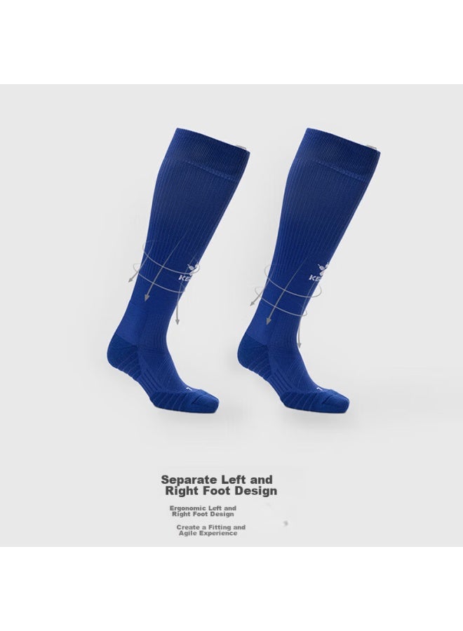 Kelme Adult Long Soccer Socks, Thickened Terry Bottom, Non-slip, For Compeion And Training, High Tube Socks For Men, Sky Blue - Image 3