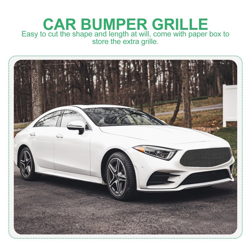 1 Roll Front Bumper Grille Car Bumper Grille Car Front Grille with Paper Box - Image 4