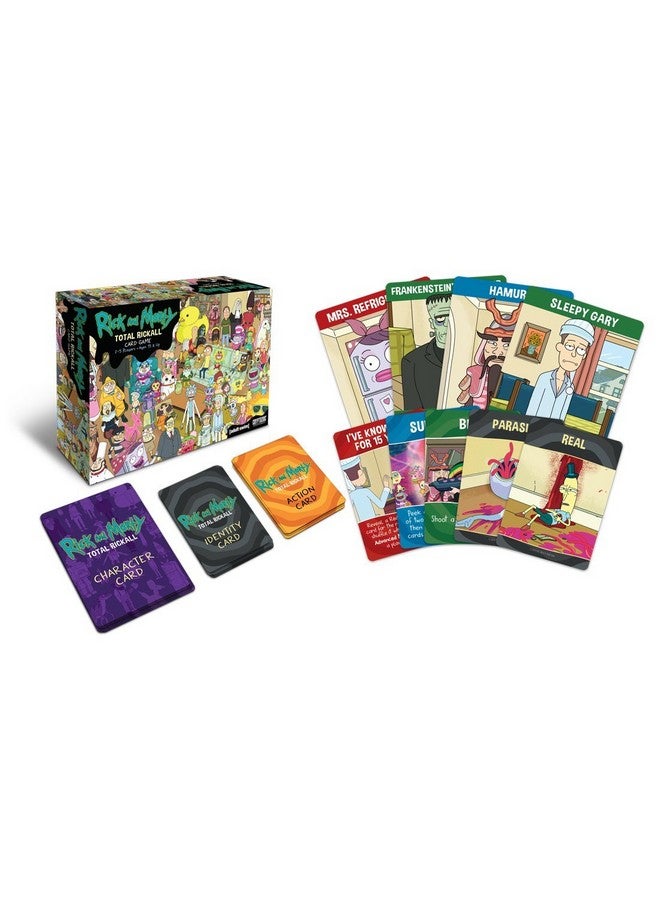 Rick and Morty Total Rickall Cooperative Card Game