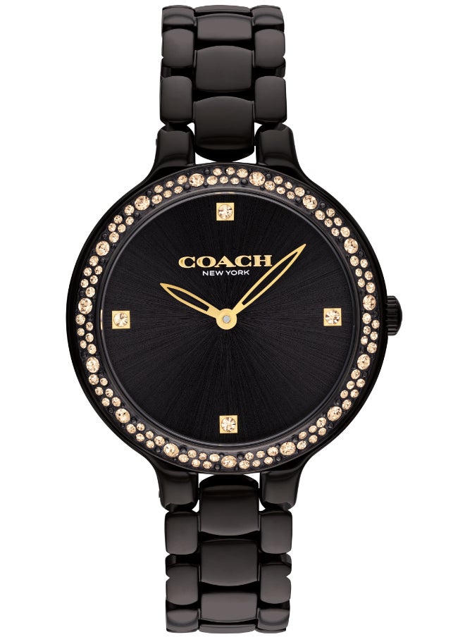 COACH Women's Black Dial Analog Quartz Watch 32 mm -  14504352 