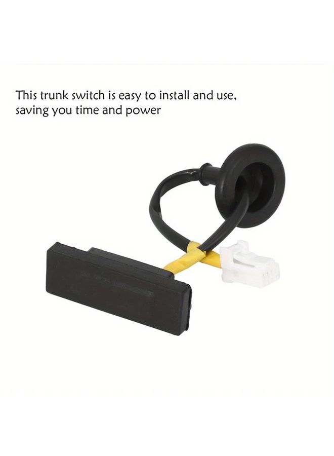 Car Trunk Lock Tailgate Release Button Black Compatible Rio Pride 2011 2015 - Image 5