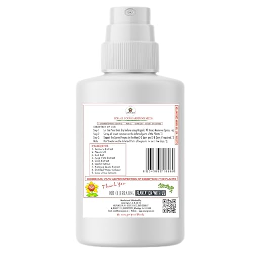 Sansar Agro® All Insect Remover Spray, Premium Essential Liquid Spray For Removing All Types Of Insects From Plants (100 Ml) - Image 5