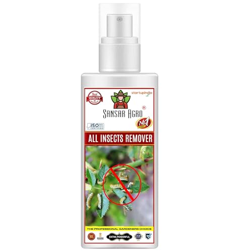 Sansar Agro® All Insect Remover Spray, Premium Essential Liquid Spray For Removing All Types Of Insects From Plants (100 Ml) - Image 1