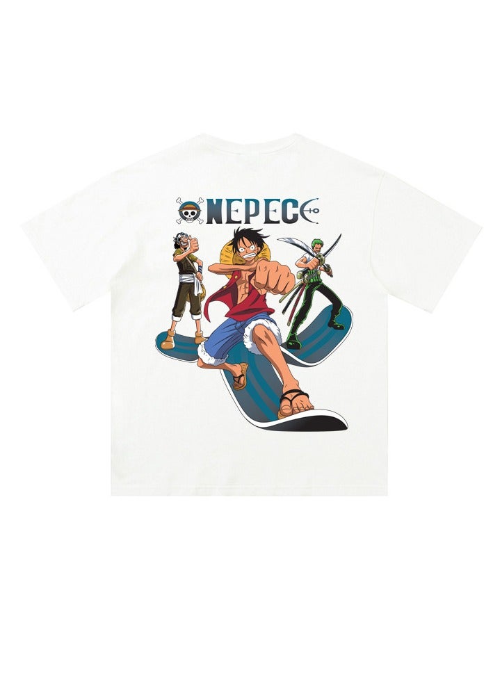 KUYING One Piece Five Sleeve Casual Versatile Breathable Short Sleeve  - Image 1