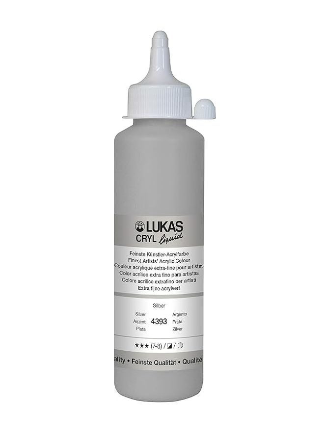 LUK CRYL LIQUID 250ML SILVER