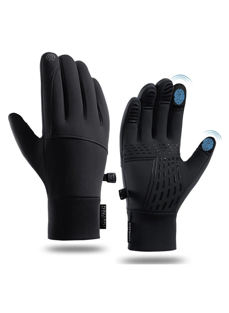 KASTWAVE - Winter Thermal Gloves, Touchscreen Compatible, Thermal, Windproof, and Anti-Slip, Perfect for Cycling, Running, and Driving, Men & Women’s Cold Weather Gear - Image 1