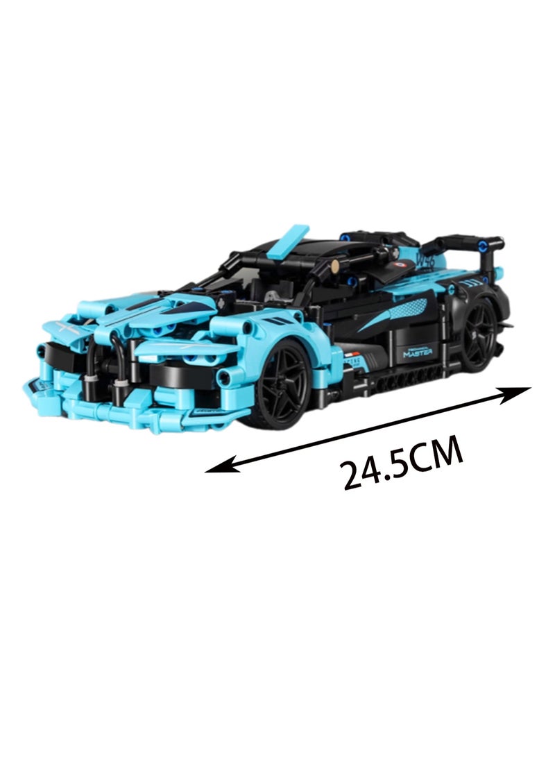 Blue (Handle Remote Control + Mobile Phone Programming) Remote Control Car Building Block Set Toys, Suitable For Children Aged 8-12, Robot Building Block Set, Remote Control And App Control Car/Robot, Remote Control Car Toy Set, Suitable For Boys And Girls, 526pcs  - Image 2