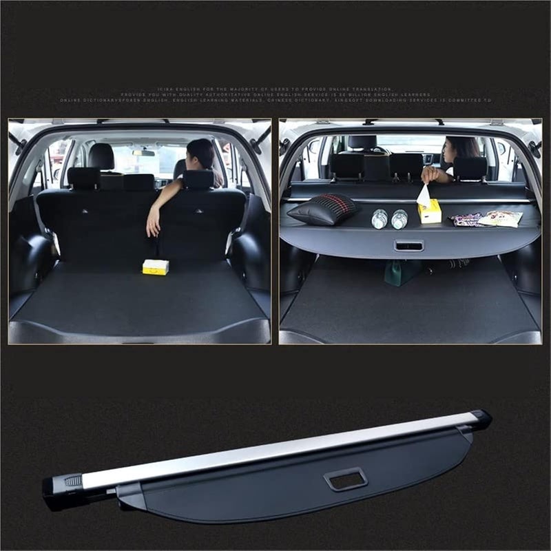QASULER Retractable Cargo Cover for Toyota Highlander 2015-2020 - Image 3