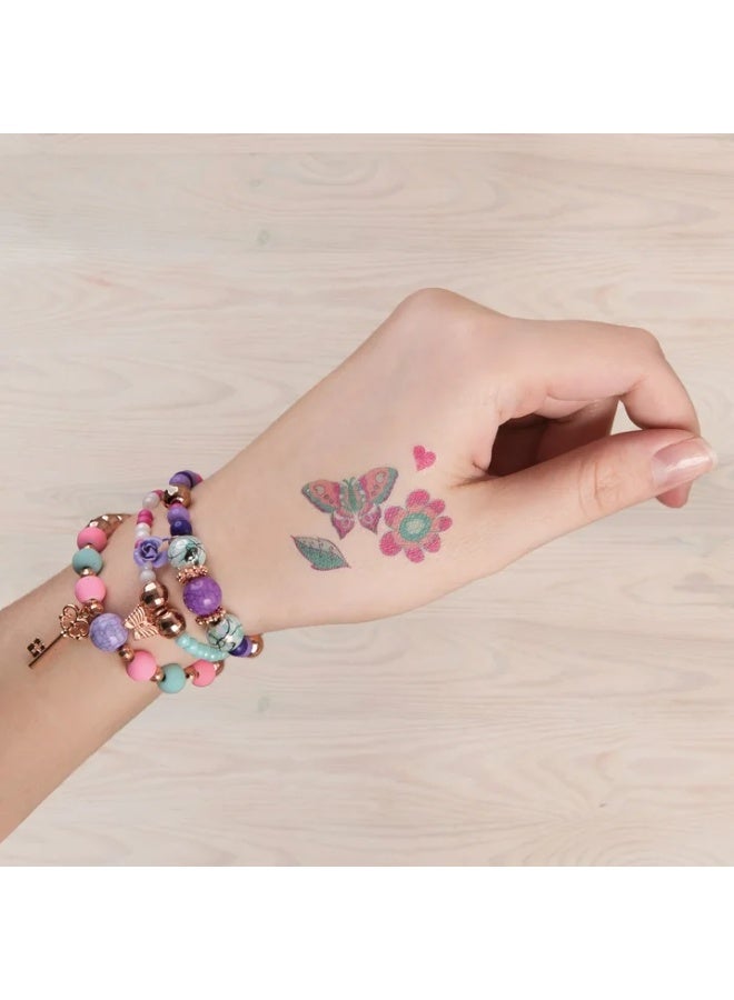 ميك إت ريل مجموعة أساور "بيدازلد تشارم" الإبداعية المزدهرة (104 قطعة) - Image 3