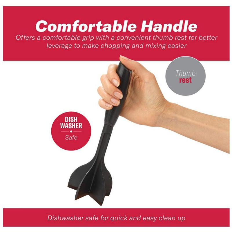 5 Head Hamburger Meat Chopper Kitchen Tools Accessories Profession Meat Hammer Tenderizer Machine - Image 5