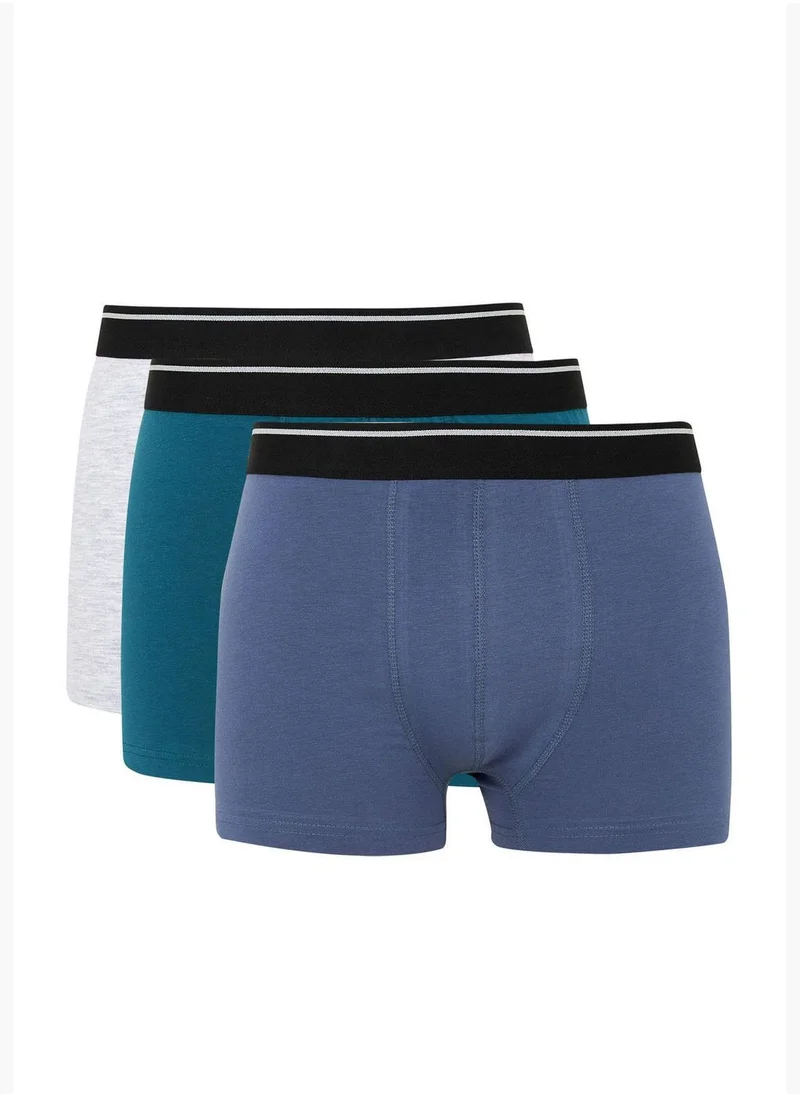 DeFacto 3 Pack Man Regular Fit Underwear Knitted Boxer