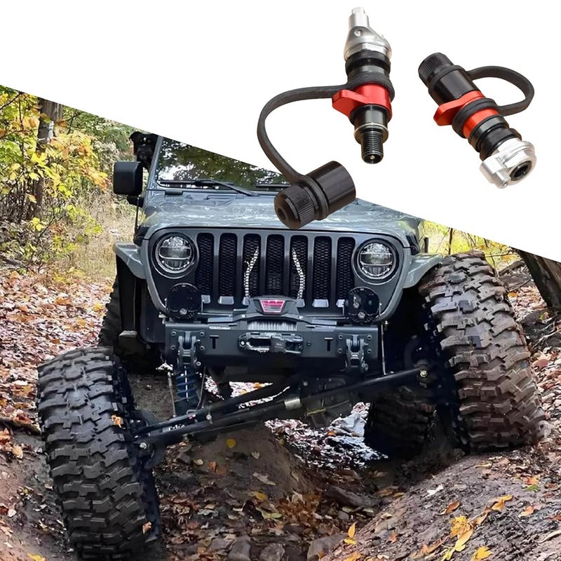 Aluminum Alloy Off Road Tire Deflator Tool Rapid Air Down Easy Operation Anti Corrosion - Image 3