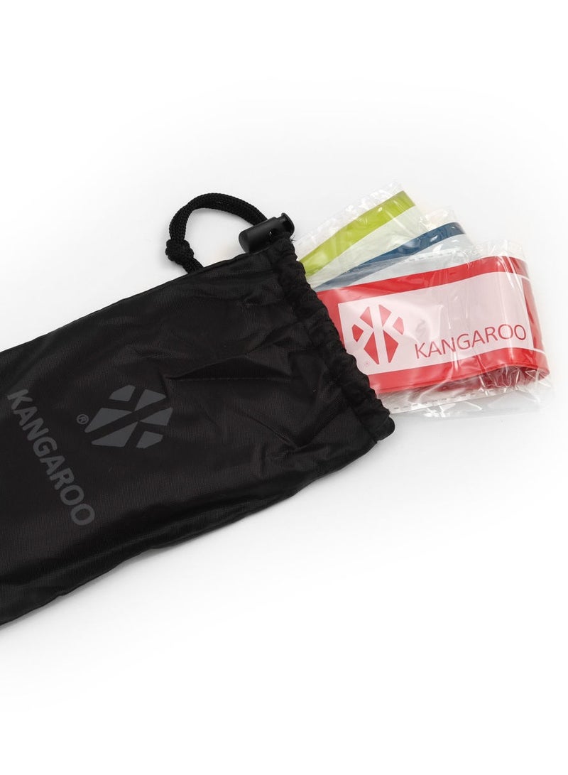 KANGAROO Comprehensive resistance bands set with 3-level kangaroo resistance band loops - Image 3