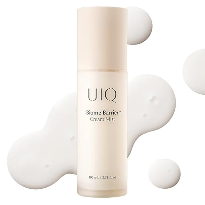 UIQ Biome Barrier Cream Mist - Facial Barrier Mist for Hydration & Skin Barrier Repair, Microbiome-Based Korean Skin Care, 3.38 fl oz - Image 1