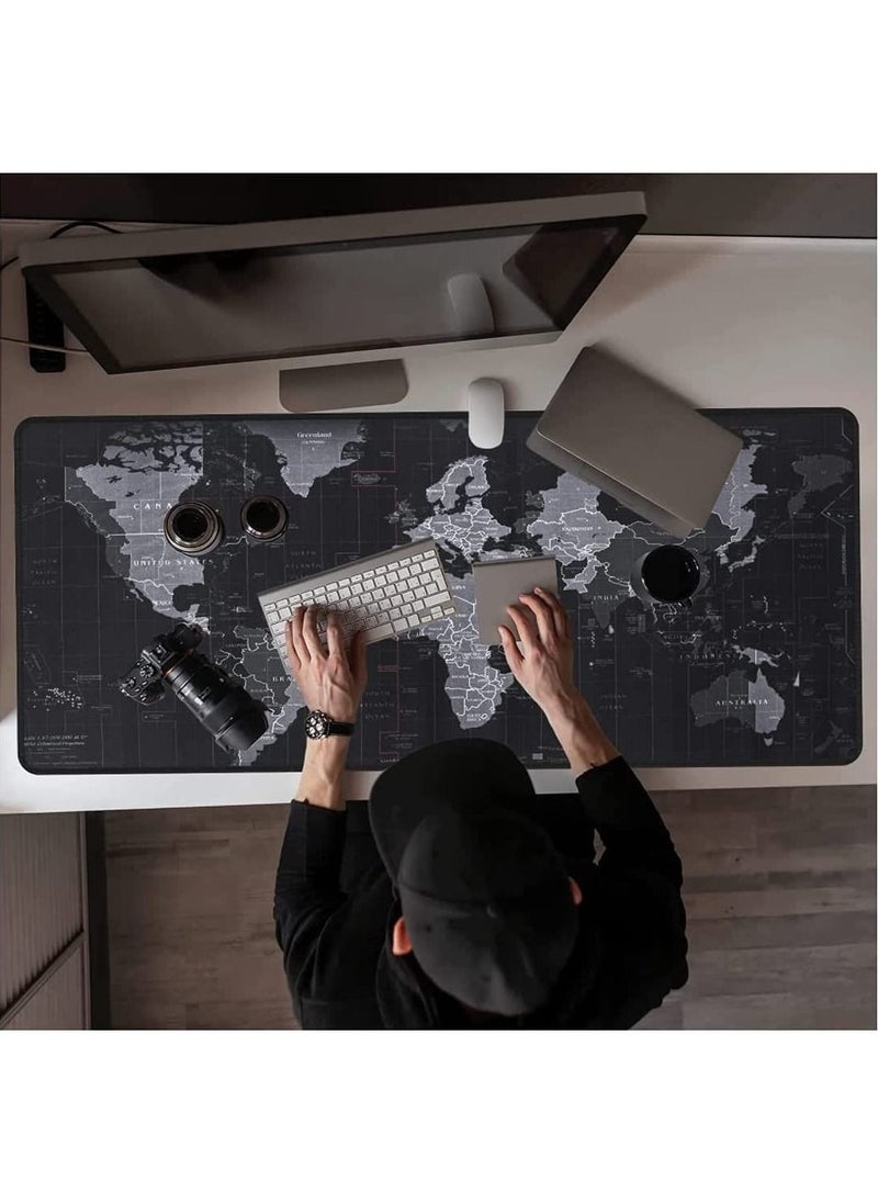 Generic - Gaming Mouse Pad World Map - Extra large for Keyboard & Mouse - Size 90 X 40 CM - Image 1