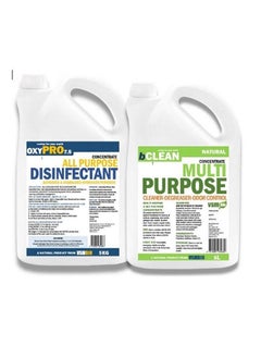 Oxypro 7.5 with Clean All Purpose Disinfectant and Cleaner Degreaser Combo Pack