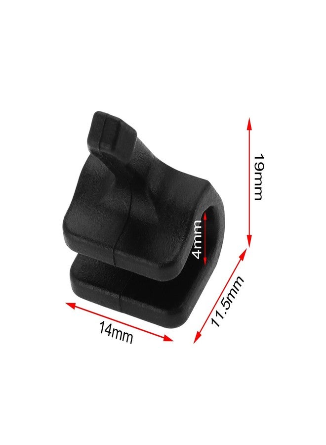 OTOTEC 2PCS Bin Lid Clasp Replacement Touch Bin Lid Repair Clip Nylon Bin Lid Clip Pin Bin Lid Catch Compatible with Brabantia Bin Lid Trash Can Lid 50L/60L - Image 4