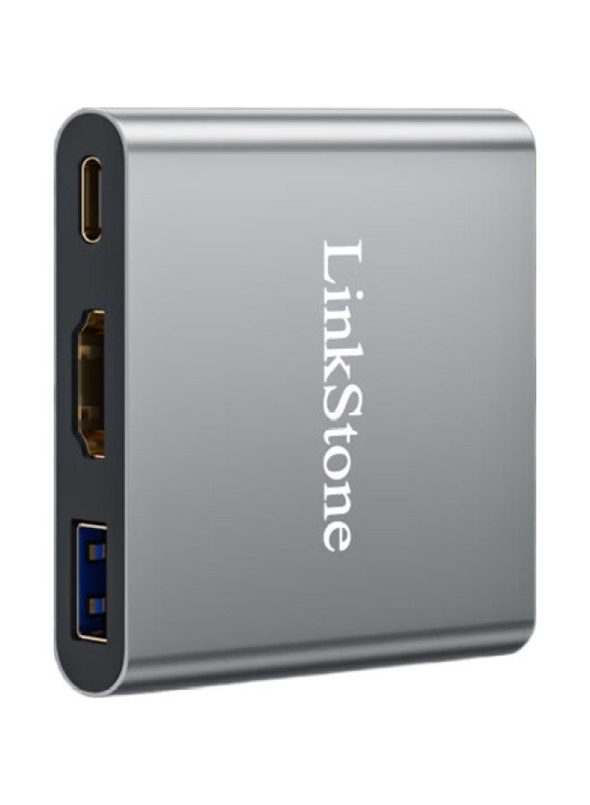 Linkstone Type-C To Hdmi Expansion Dock, Apple Computer Adapter, Macbook Converter, Usb 3.0 Hub, Switch Expansion Dock, Phone To Tv Adapter - Image 2