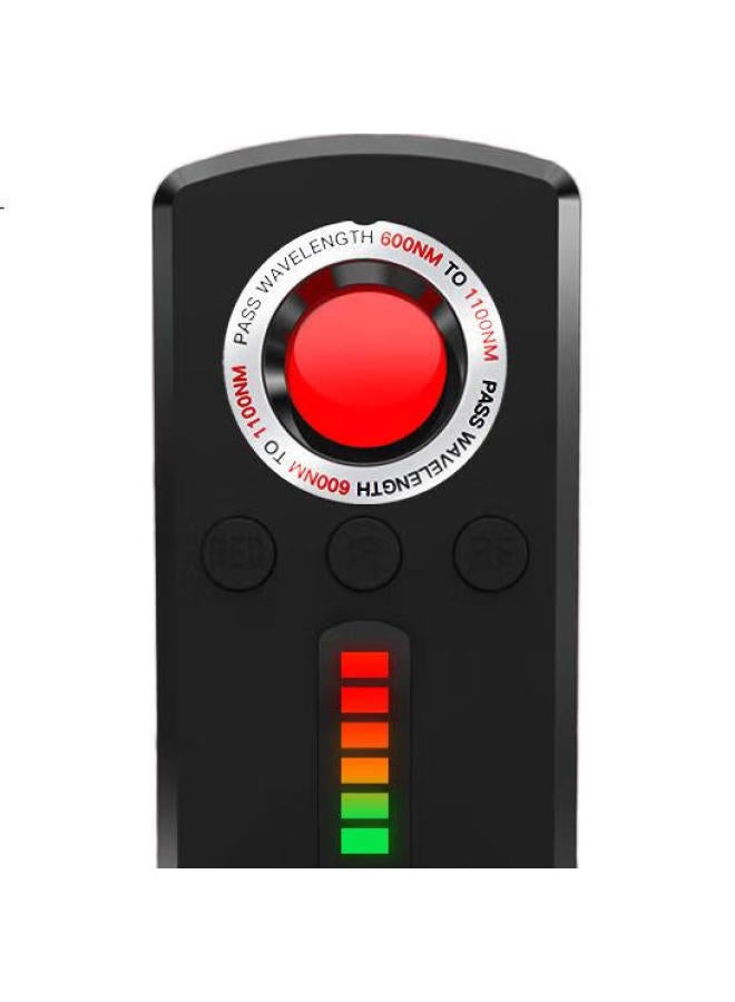 Dipple كاشف كاميرا فندق ديبوير، كاشف إشارة المراقبة، جهاز مضاد للتجسس، تحديد المواقع والتتبع، مضاد للتنصت، كاشف المسح بالأشعة تحت الحمراء، كاشف محمول - أسود - Image 3