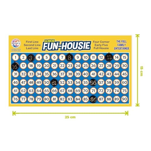 Ratna's Fun Housie Game Big 180 Tickets for Party, Picnic Fun - Image 3