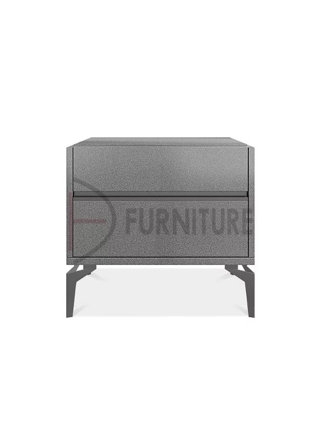 DIVINE FURNITURE SILAS 2 Drawer Nightstand  - Image 3