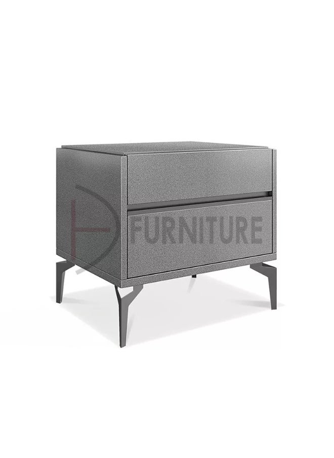 DIVINE FURNITURE SILAS 2 Drawer Nightstand  - Image 2