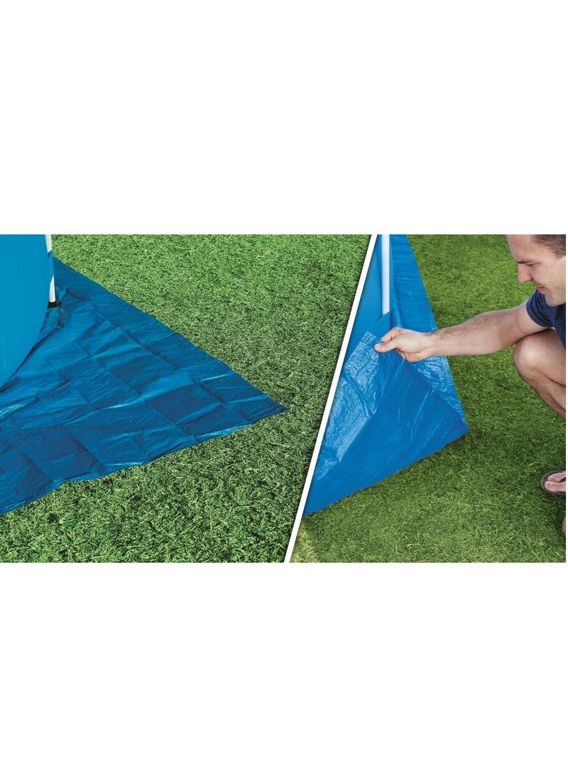 بست واي Bestway Ground Cloth Swimming Pool Floor Protector - 3.96m x 3.96m - No:58002  - Image 4