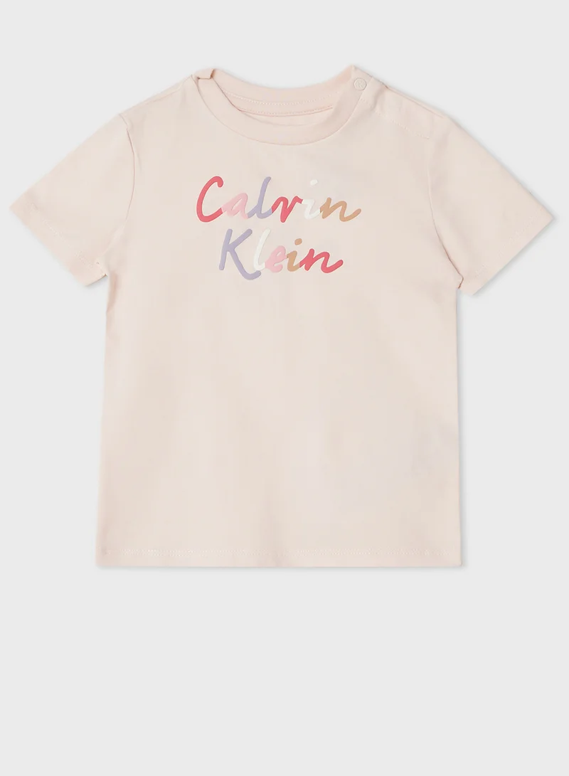 Calvin Klein Jeans Kids Logo T-Shirt & Shorts Set