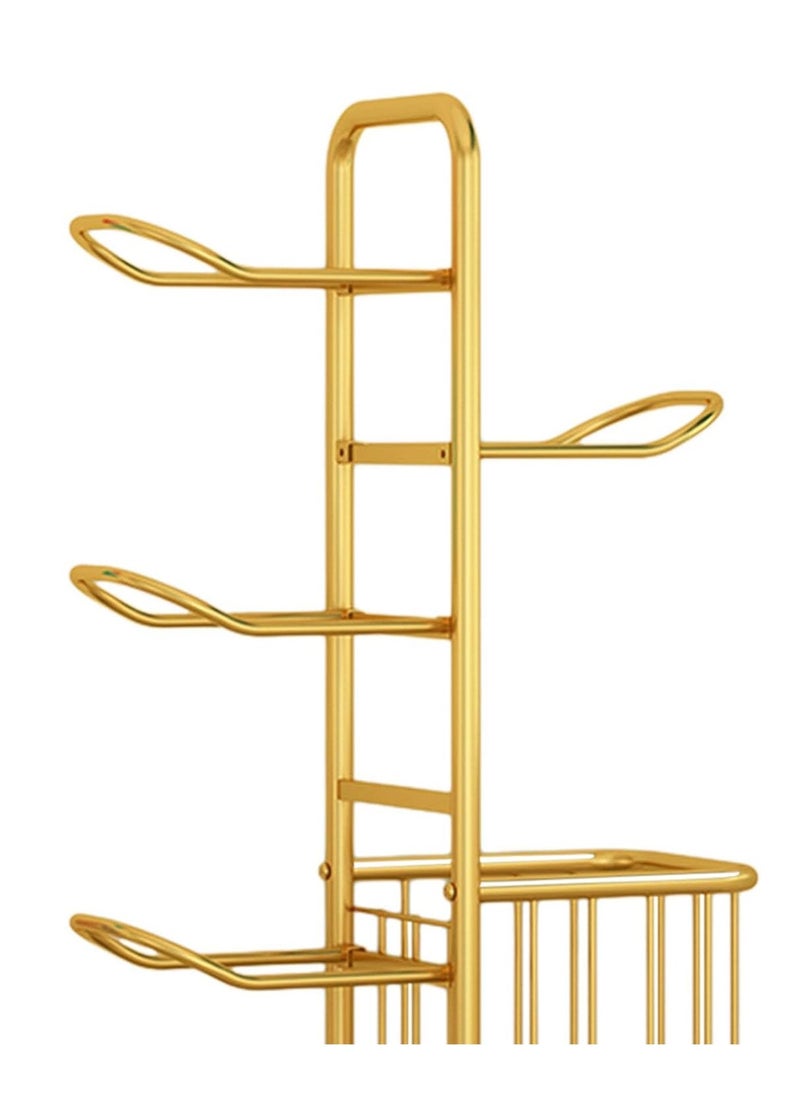 DubaiGallery - Exercise Ball Storage Stand Up Ball Rack Basketball Rack for Basketballs Wall Balls Medicine Balls and Slam Balls Stability Balls and More - Image 1