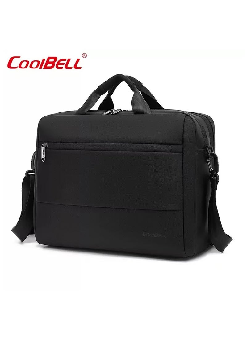 كول بيل 15.6 inch notebook briefcase black - Image 1