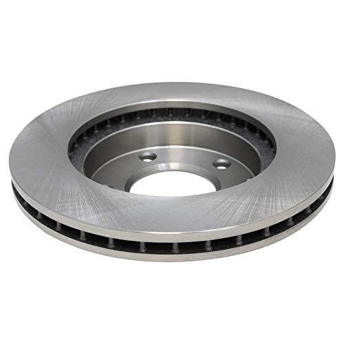 TRQ Front Brake Pad & Rotor Kit Brake Pads Brake Rotor Ceramic Compatible with 1993-1997 Ford Probe 1994-2002 Mazda 626 MX-6 - Image 3