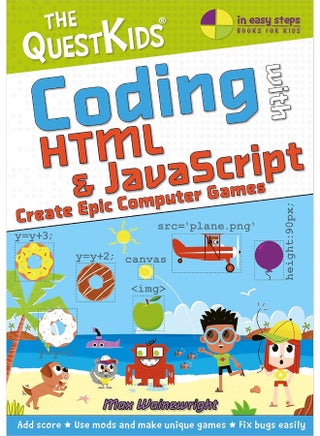 Coding with HTML & JavaScript - Create Epic Comput: The Questkids Children's Series - pzsku/ZAA4C07D194B18EB7B66DZ/45/_/1730195275/1ca079b1-2da2-413e-a9ff-3e244b5760ca