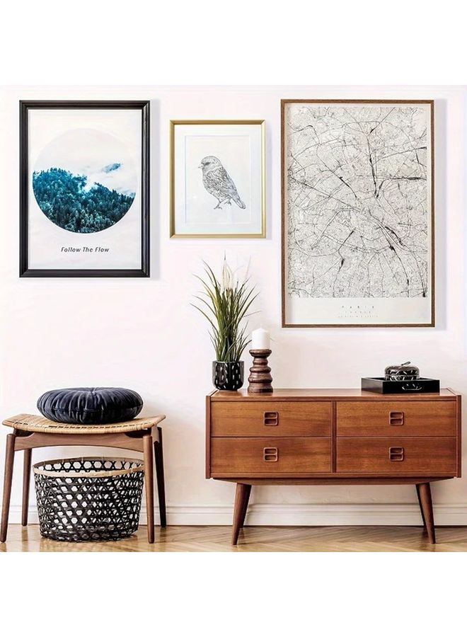 24 Damage Free Wall Hooks Easy Installation Modern Sticker Strips Set - Image 4