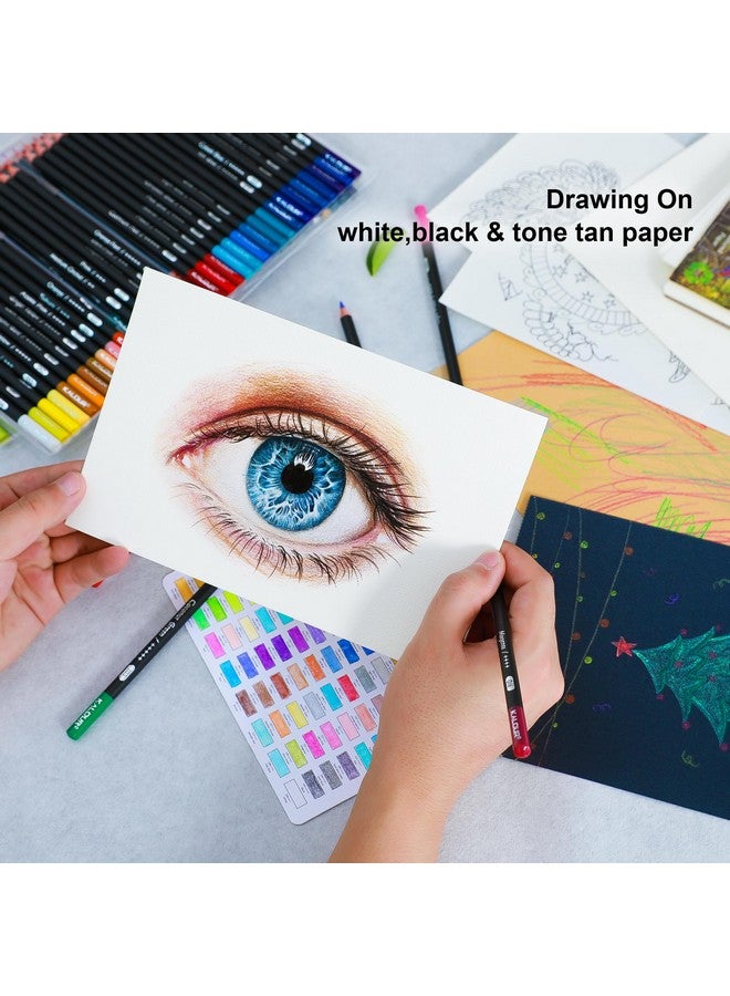 KALOUR 72 Count Colored Pencils for Adult Coloring Books, Soft Core,Ideal for Drawing Blending Shading,Color Pencils Set Gift for Beginners Artists - Image 5
